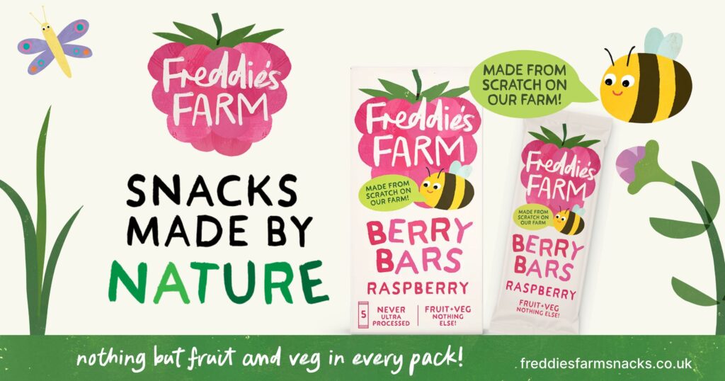 Raspberry Berry Bars – Healthy Snacks from Freddie's Farm Snacks